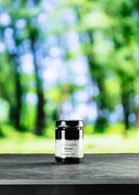 Hofladen Austermann | Fruchtaufstrich | Blaubeer | 200 g im Glas