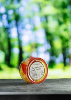 Hofladen Austermann | Gurkenhappen mit Paprika | 0,5 L im Glas