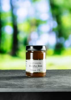 Hofladen Austermann | Fruchtaufstrich | Stachelbeer-Birnen | 200 g im Glas